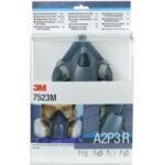3M 7523M starterskit voor halfgelaatsmaskers met A2-P3 R filtercombinatie